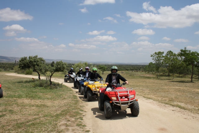 Quad-Routen in Gruppen 
